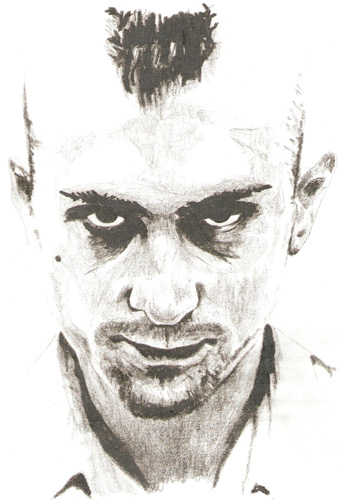 Original Art taxi driver